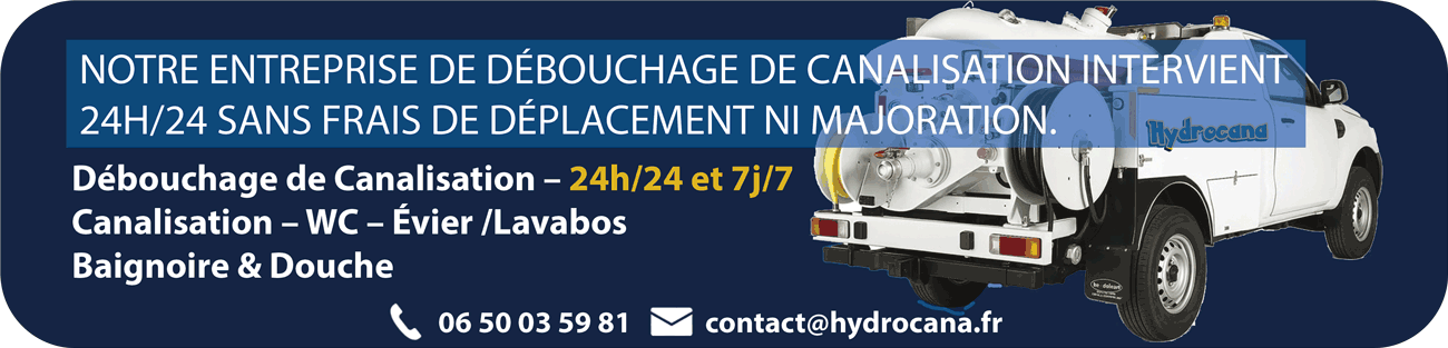 Hydrocana - Intervention sur canalisation